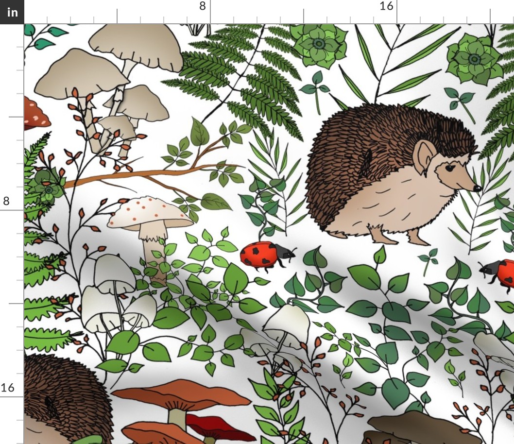 Woodland Friends (large scale White)