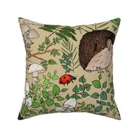 Woodland Friends (large scale Light Brown)