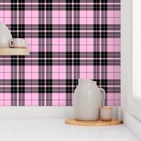 Classic Plaid  in Barbie Light Pink Rose Tartan Barbiecore - Med. 