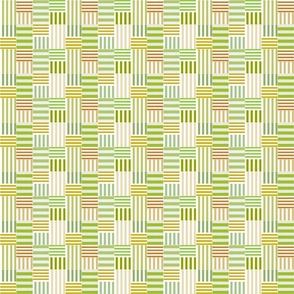 stripe blocks - Cesar salad- small 