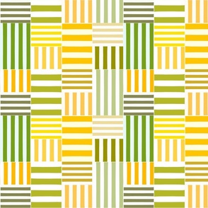 stripe blocks - citrus - medium 