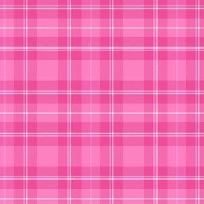 COZY PLAID PINK BARBIE