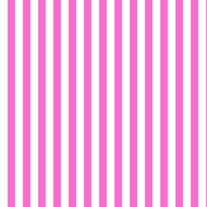 barbie pink stripe bright pink even stripe