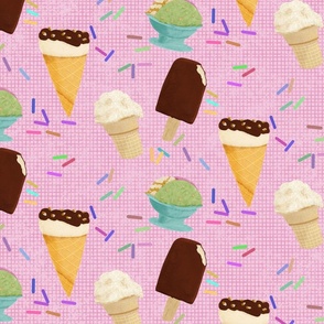 IceCream_Pattern Pink