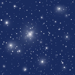 Night Sky Shining Stars