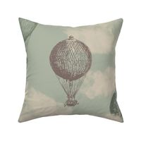 Up, Up and Away! Vintage Air Balloons in Retro Skies