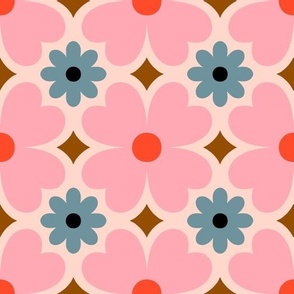 Beautiful Floral tile pattern