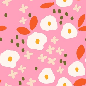 Abstract Floral pattern
