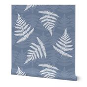 Blue ferns