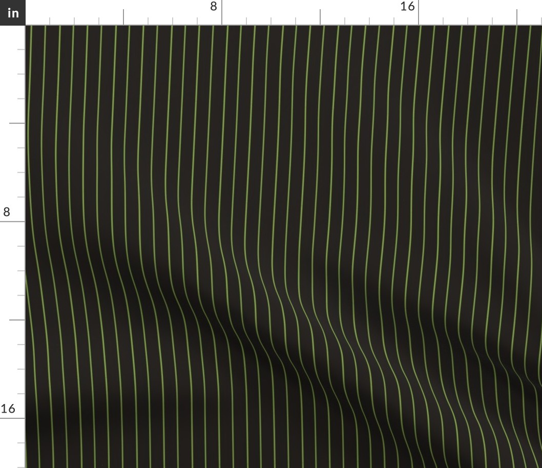 Pinstripe green