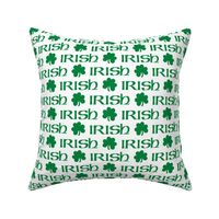 Irish (Green on White small scale) 