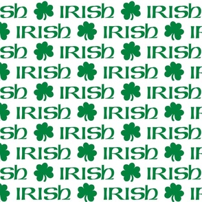 Irish (Green on White)  