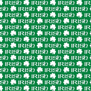 Irish (White on Green small scale) 