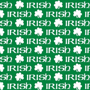 Irish (White on Green) 