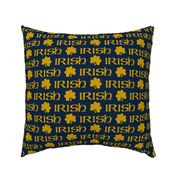 Irish (Gold on Navy) 