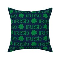 Irish (Green on Navy) 