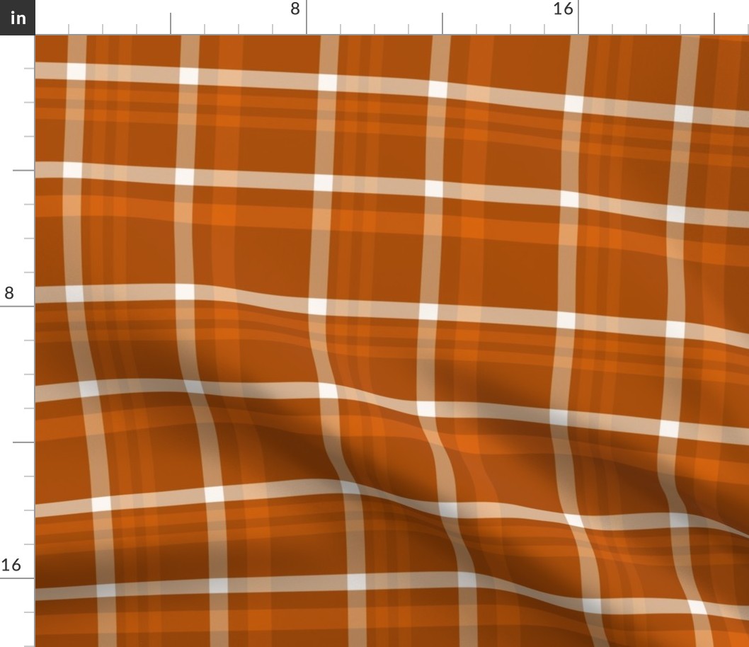 Pumpkin Spice Plaid