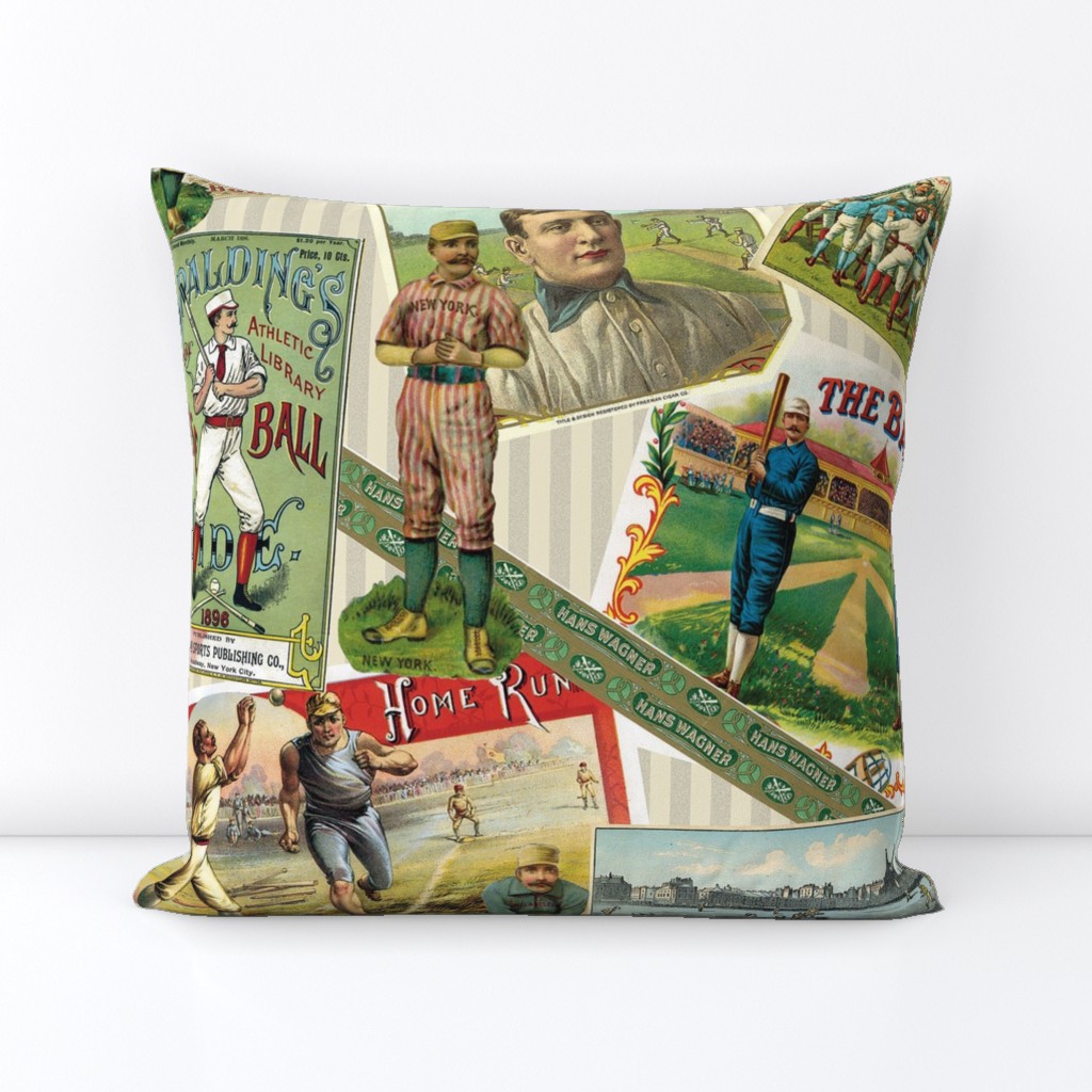 Vintage Baseball Large Scale