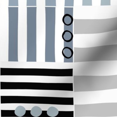 stripe blocks - rings and things - large