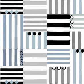 stripe blocks - rings and things - large