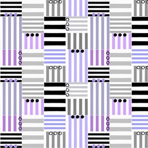 stripe blocks - rings and things_ violet - medium