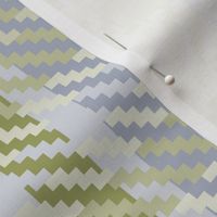 321 - Jumbo large scale classic twill weave plaid design in warm neutral soft apple green tones for masculine wallpaper, country interiors, table cloths, duvet covers and kids apparel