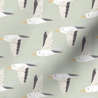 Seagull Modern Texture Ash Gray Smaller