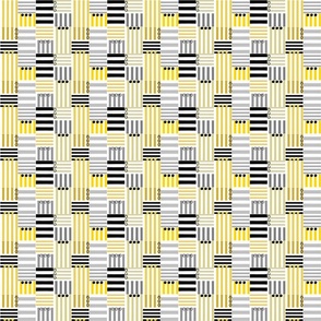 stripe blocks - rings and things_ yellow -small 