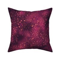 Black and Magenta Night Sky Cosmic Space Galaxy Large