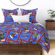 Bedding - Most Wanted Rodeo Racoons