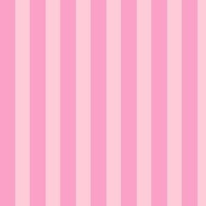 even stripe Barbie Pink and petalo