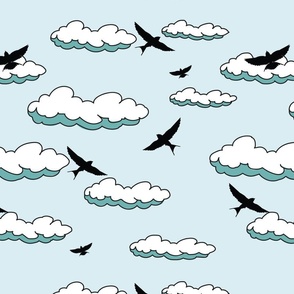 So Sky-tastic - Birds & Clouds