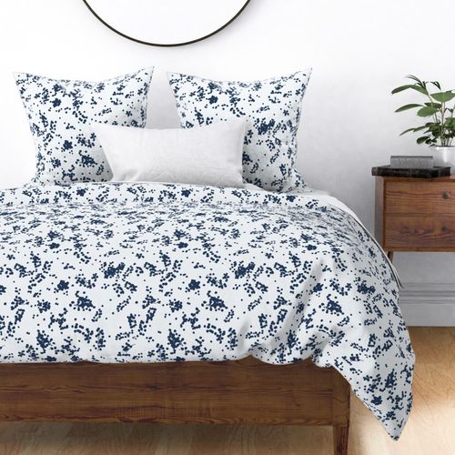 Wattle Blossoms Navy - Large