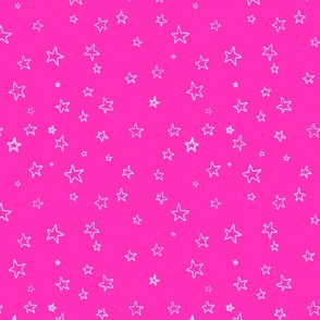 Barbie pink twinkle stars   