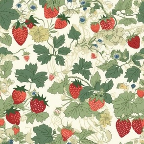 Strawberries and Clover