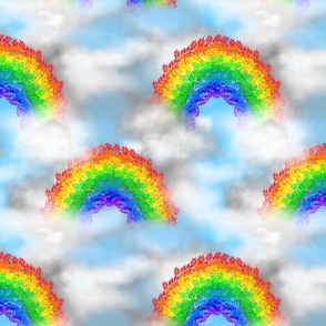 Cloudy With a Chance of Vivid Rainbows 