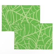 Spiderwebs - Jumbo Scale - Lime Green Halloween Goth Spider Web Gothic Cobweb