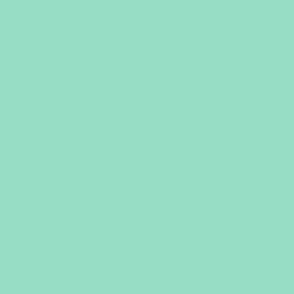 Solid Aquamarine Green