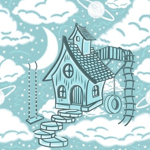 Starry Dreamy Cloud House