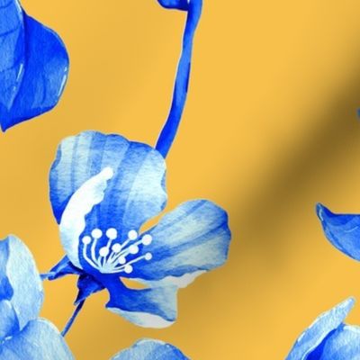 Sakura Blue Monochrome - Honey LS