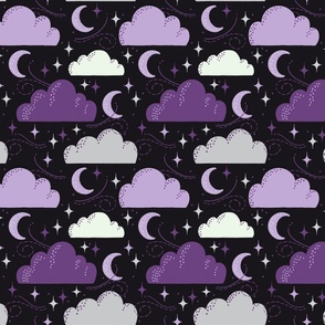 dream clouds in purple (small)