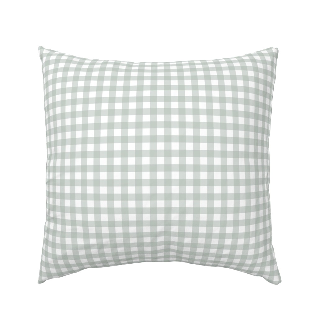 Gingham Plaid Ash Gray