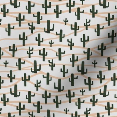 Wild West - Saguaro desert white S