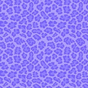 Small Purple Leopard Print Tonal