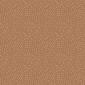 Pebble Pathway - Micro - Earthy Bronze Brown & Pale Cinnamon Tan - Summer Gathering