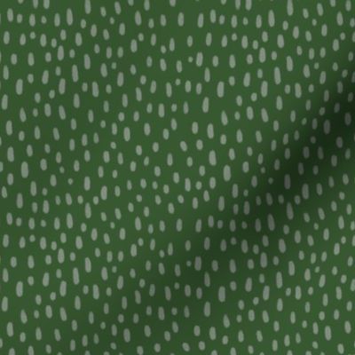 Organic Textured Spots | Green Khaki
