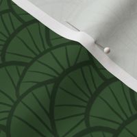 Palm Arches | Green Dark Green | Natural Eco