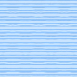 seaside wavy stripes in blue