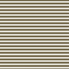 7x7 Thin Horizontal Stripes - Medium Scale - Colored Stripes - Forest Green and Off White Stripes - Colorful Stripes - Pin Stripes