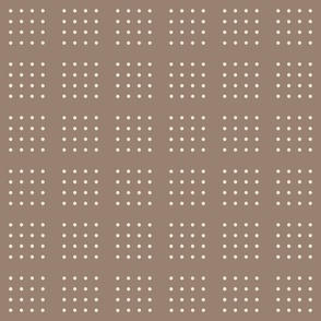 polka dots on morels background, version 2      